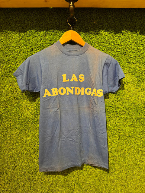 Vtg True 80s Blue 50/50 Thin Las Bondiga Tee Sz S
