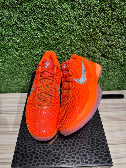 Nike Kobe 6 Protro Total Orange Sz 8.5