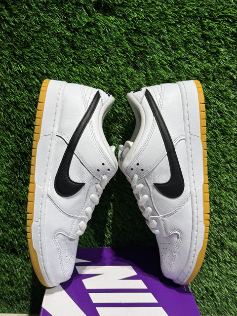 Nike SB Dunk Low Pro White Gum Sz 9M