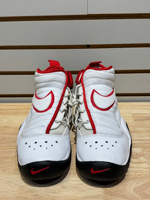 Nike Shake N'Destrukt White Red Sz 12