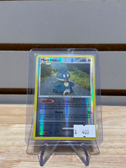 Munchlax - Pokemon Diamond and Pearl (DP) Reverse Holofoil