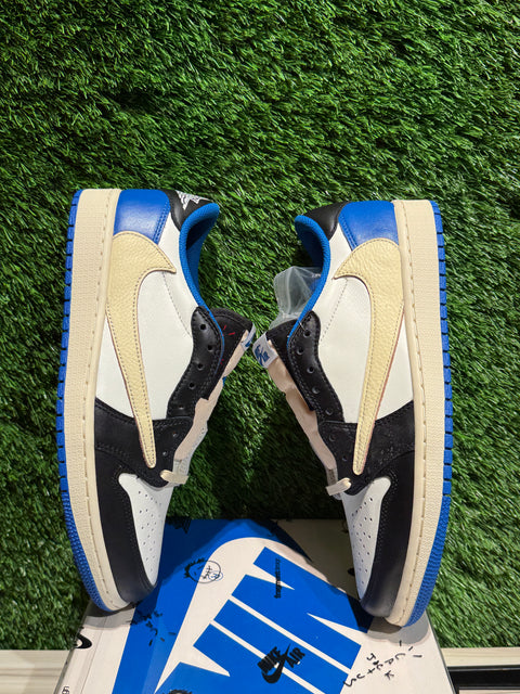 Jordan 1 Retro Low OG SP Fragment x Travis Scott Sz 9
