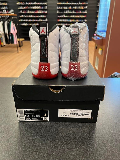 Jordan 12 Retro Cherry (2023) (GS) Sz 5.5Y