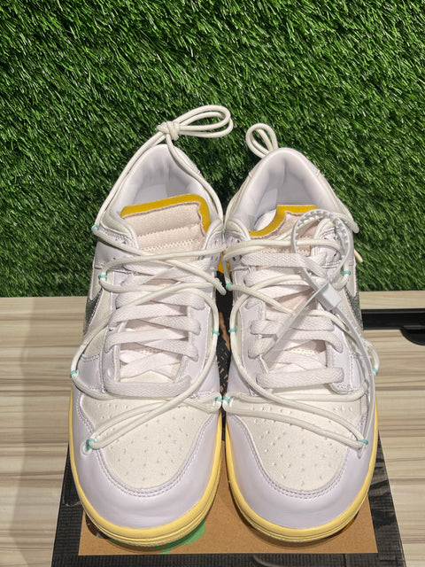 Nike Dunk Low Off-White Lot 1 Sz 8