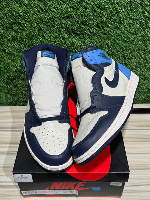 Jordan 1 Retro High Obsidian Sz 12M