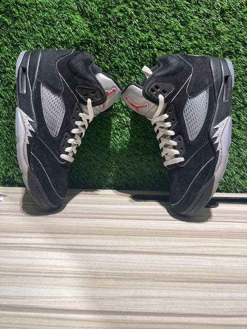 Jordan 5 Retro OG Black Metallic Reimagined Sz 7.5M