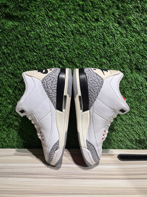 Jordan 3 Retro White Cement Reimagined (GS) Sz 7Y
