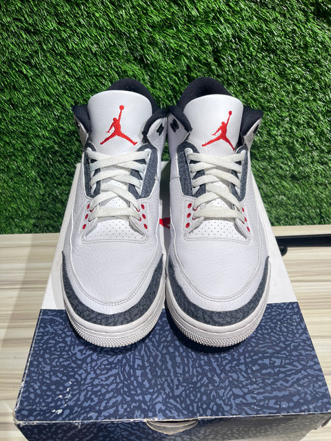 Jordan 3 Retro SE Fire Red Denim (2020) Sz 10.5