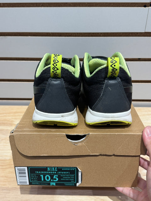 Nike Trainerendor Stussy Black Volt Sz 10.5