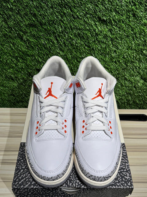 Jordan 3 Retro Georgia Peach (Women's) Sz 9M