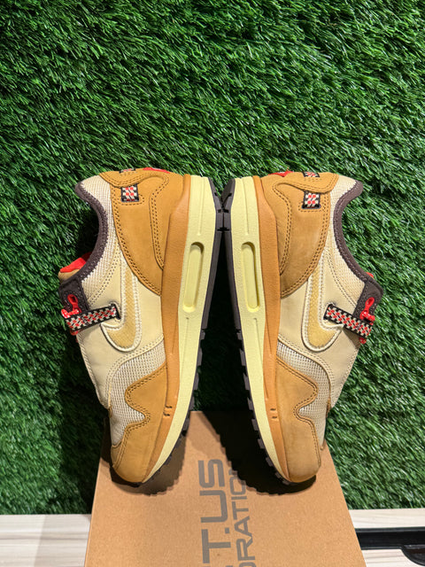 Nike Air Max 1 Travis Scott Cactus Jack Wheat Lemon Drop Sz 6M
