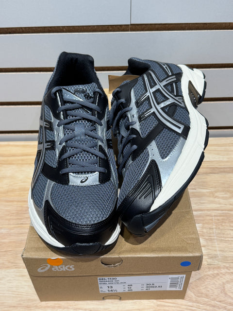 ASICS Gel-1130 Steel Grey Black Sz 13