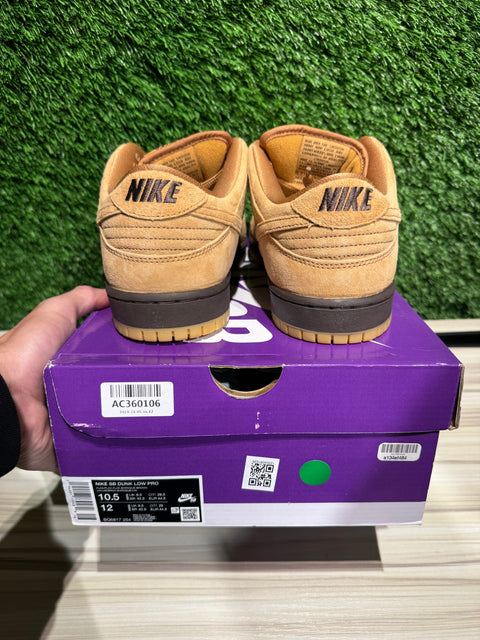 Nike SB Dunk Low Wheat Sz 10.5M