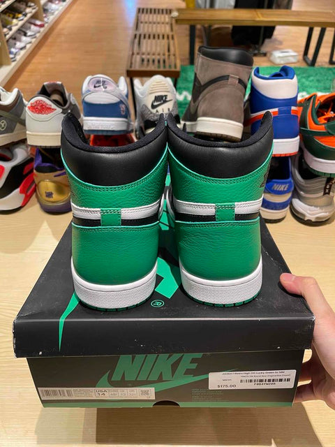 Jordan 1 Retro High OG Lucky Green Sz 14M