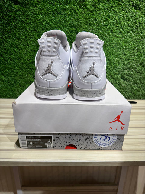 Jordan 4 Retro White Oreo (2021) Sz 14M