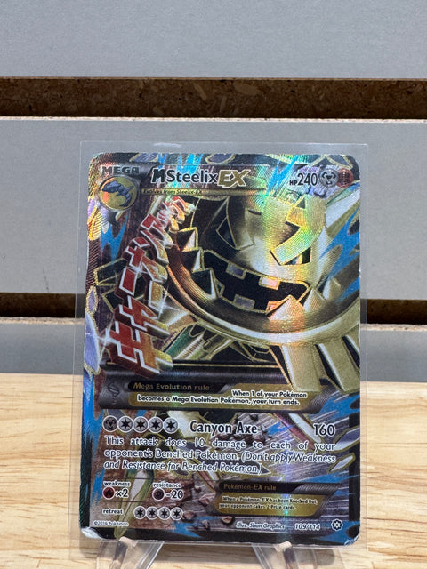 Pokémon M Steelix EX (Full Art) - XY - Steam Siege (STS)