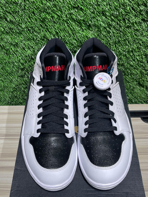 Jordan Access White Black University Red Sz 11M