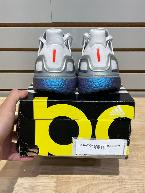 adidas Ultra Boost 2020 ISS US National Lab Dash Grey Sz 7.5