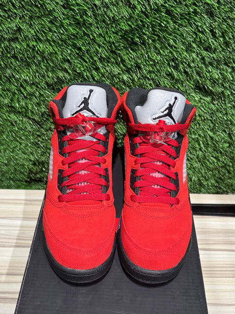 Jordan 5 Retro Raging Bull Red (2021) (GS) Sz 5.5Y