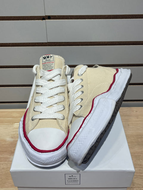 Maison Mihara Yasuhiro Peterson Low Canvas Natural Sz 11 (44)