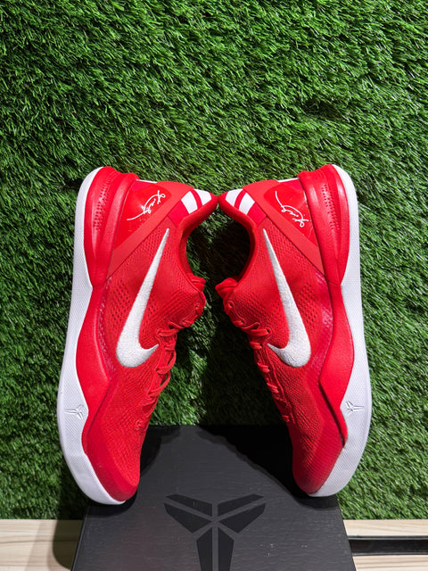 Nike Kobe 8 Protro University Red Sz 10