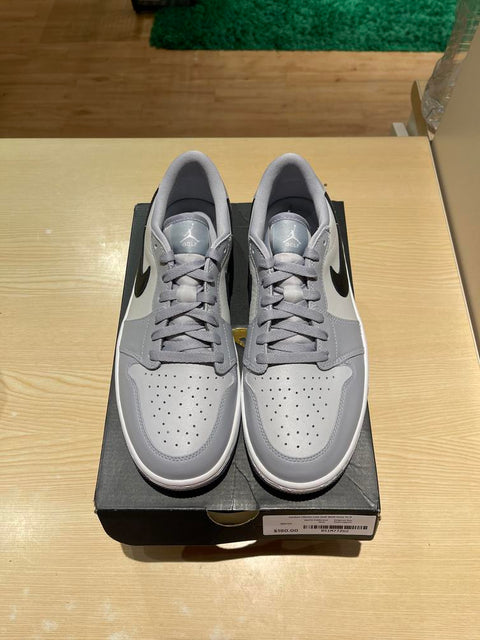 Jordan 1 Retro Low Golf Wolf Grey Sz 9