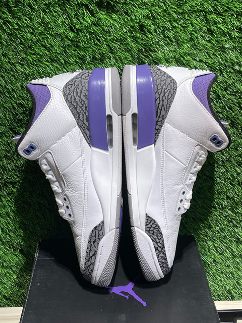 Jordan 3 Retro Dark Iris Sz 11M
