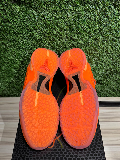 Nike Kobe 6 Protro Total Orange Sz 9.5