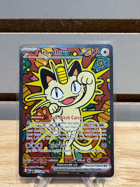 Pokémon Meowth ex - 121/088 - ME03: Perfect Order (POR)