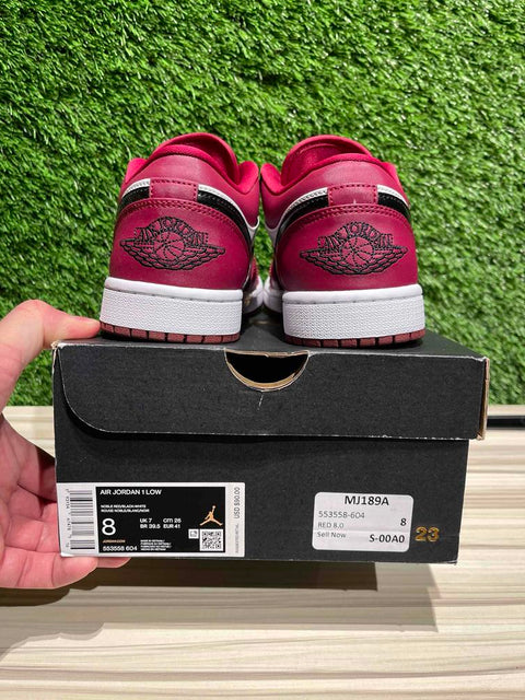 Jordan 1 Low Noble Red Sz 8