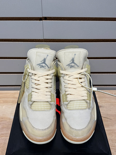 Jordan 4 Retro Off-White Sail (Women's) Sz 10.5M/12W,,