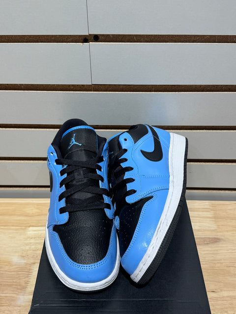 Jordan 1 Low University Blue Black (GS) Sz 7Y