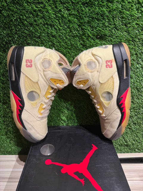Jordan 5 Retro Off-White Sail Sz 11