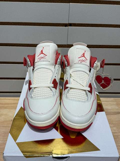 Jordan 4 Retro Valentine's Day Sierra Red (Women's) Sz 10.5