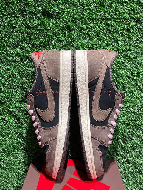 Jordan 1 Retro Low OG SP Travis Scott Mocha Sz 10.5