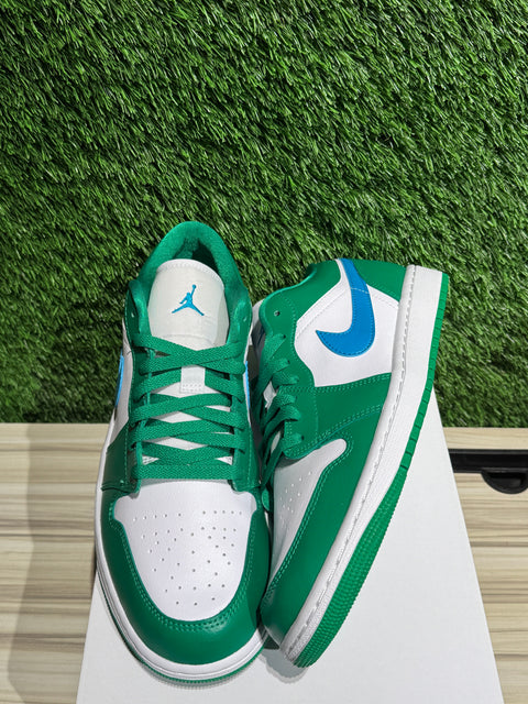 Jordan 1 Low Lucky Green Aquatone (Women's) Sz 11.5W