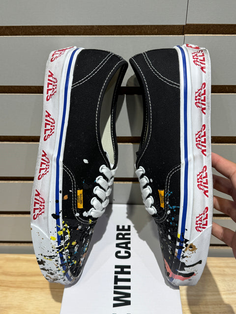 Vans Authentic Reissue 44 Gallery Dept. Art That Kills Black Sz 10