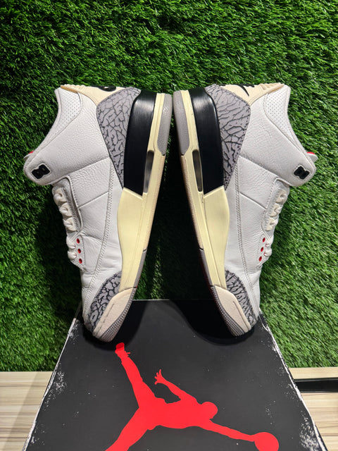 Jordan 3 Retro White Cement Reimagined S 10.5