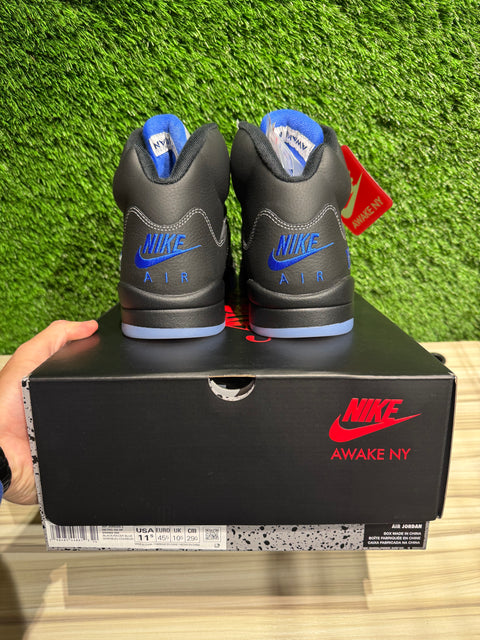 Jordan 5 Retro Awake NY Black Sz 11.5