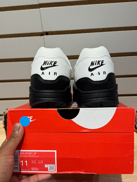 Nike Air Max 1 White Black Chlorophyll Sz 11