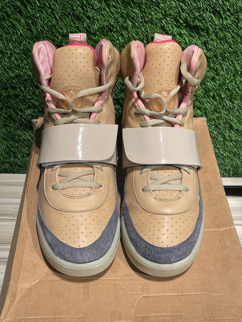 Nike Air Yeezy 1 Net Tan Sz 14
