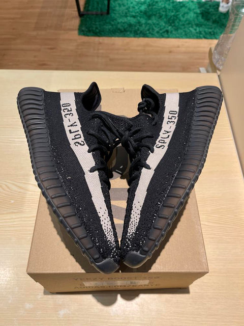 adidas Yeezy Boost 350 V2 Core Black White Sz 12