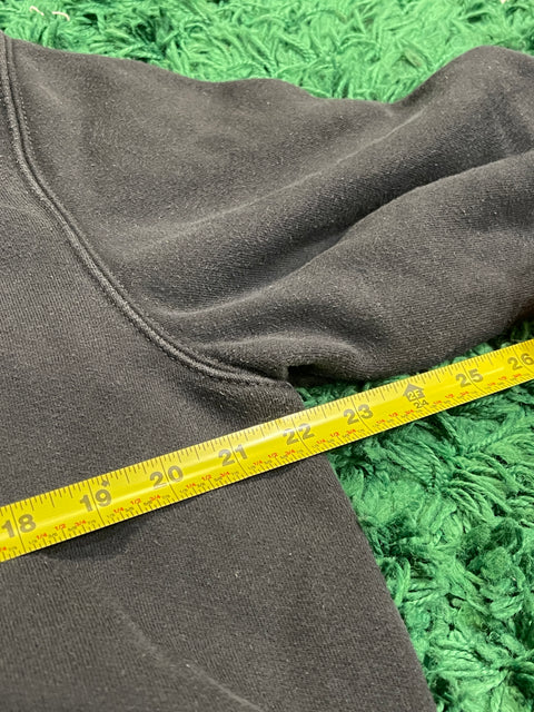 Carhartt Loose Fit Mens Black Pullover Hoodie Workwear Fleece