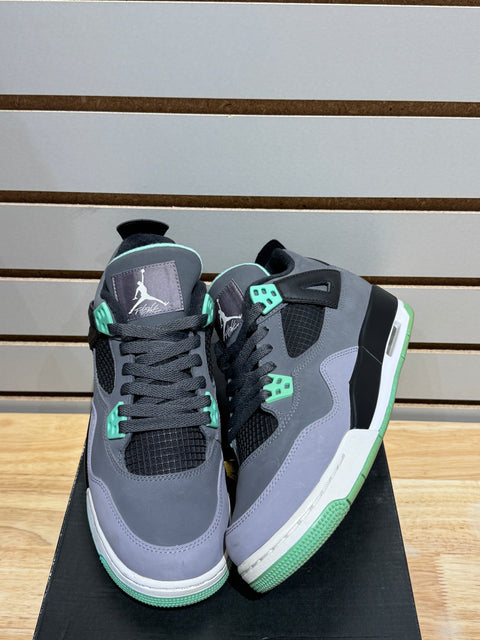 Jordan 4 Retro Green Glow (GS) Sz 7Y