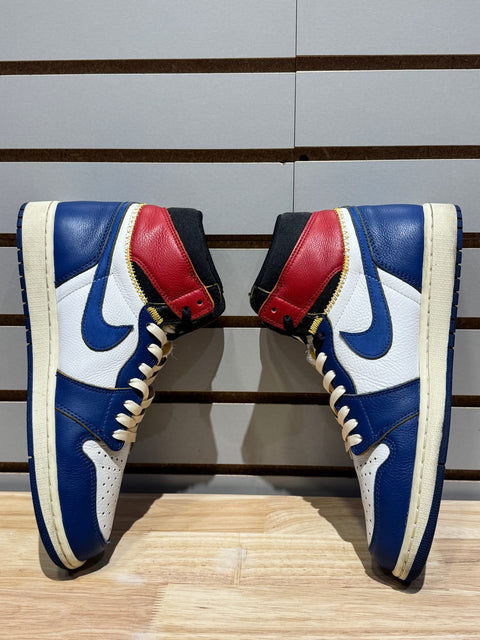 Jordan 1 Retro High Union Los Angeles Storm Blue Sz 11M