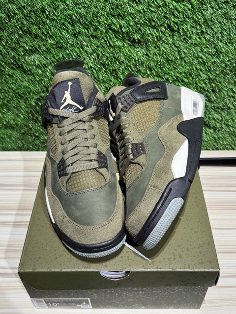 Jordan 4 Retro SE Craft Medium Olive Sz 10.5