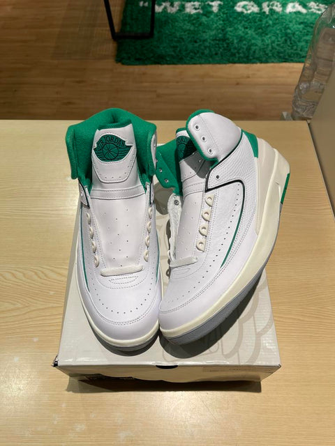 Jordan 2 Retro Lucky Green Sz 12