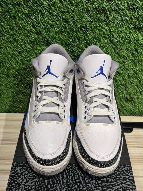 Jordan 3 Retro Racer Blue Sz 9.5M
