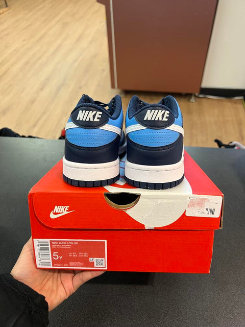 Nike Dunk Low University Blue White (GS) Sz