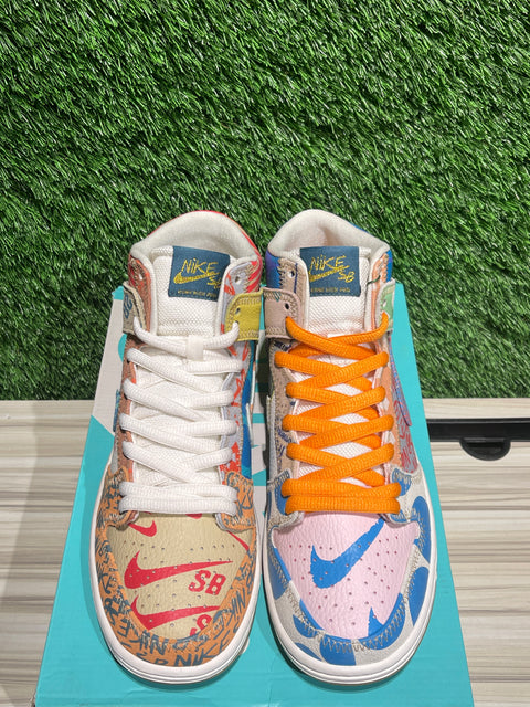 Nike SB Dunk High Thomas Campbell What the Dunk Sz 8M